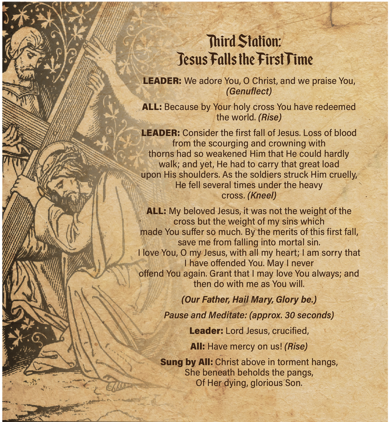 Stations of the Cross Booklet, NEW