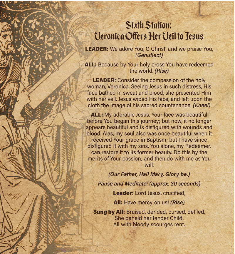 Stations of the Cross Booklet, NEW