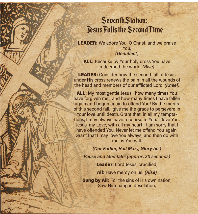 Stations of the Cross Booklet, NEW