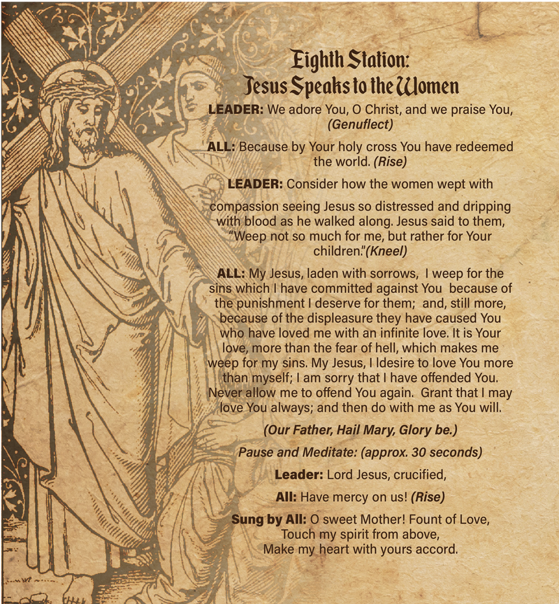 Stations of the Cross Booklet, NEW