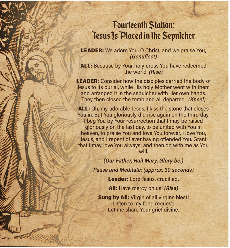 Stations of the Cross Booklet, NEW