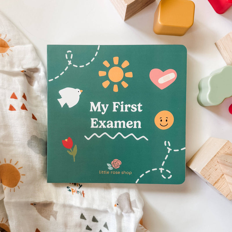 The Little Rose Shop - My First Examen Board Book – Catholic Kids Devotional on Daily Examen Prayer
