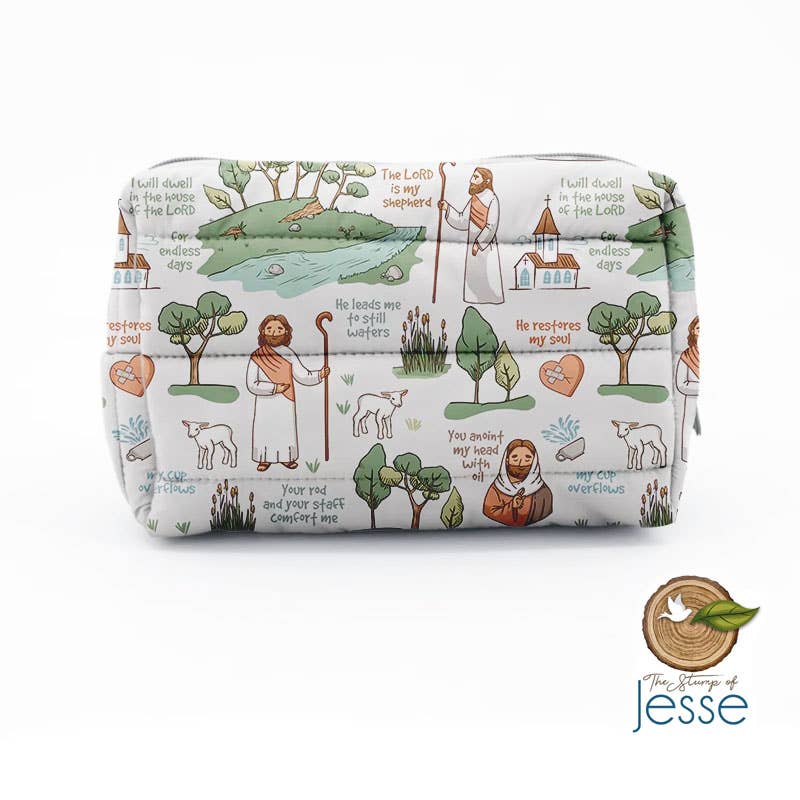 The Stump of Jesse - The Good Shepherd lightweight waterproof puffer pouch