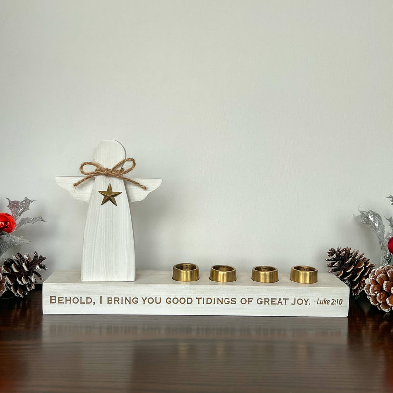 Abbey + CA Gift - Angel Advent Candle Holder