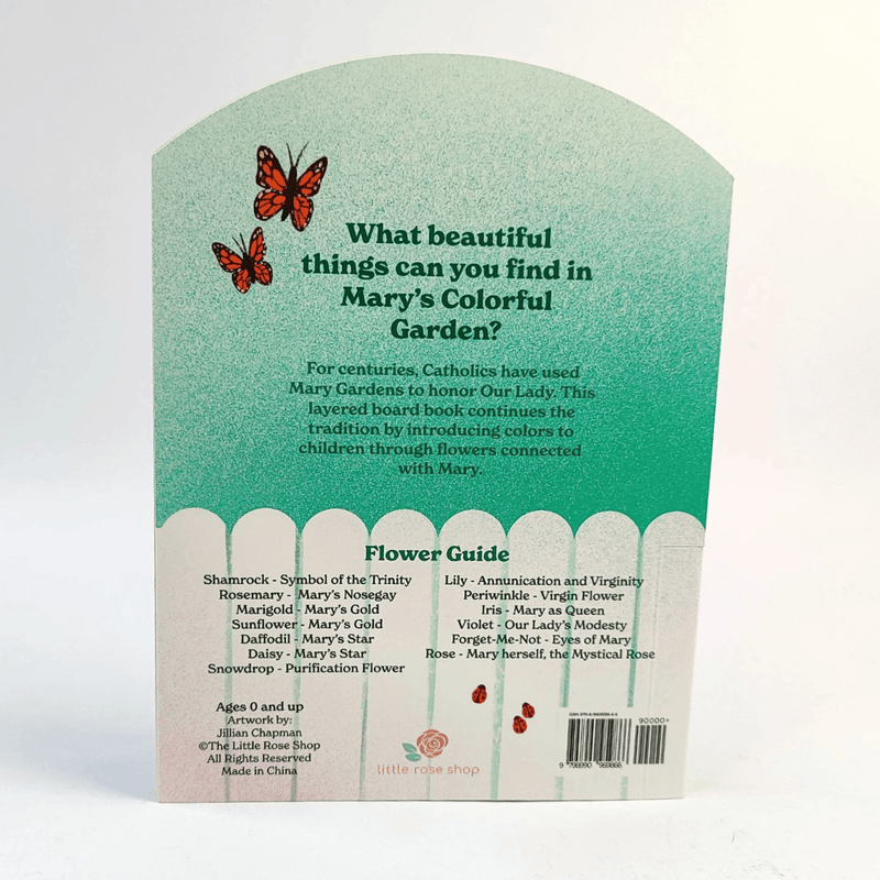 The Little Rose Shop - Mary's Colorful Garden Board Book