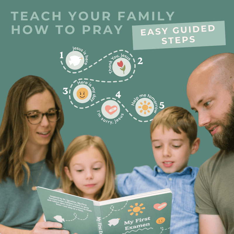 The Little Rose Shop - My First Examen Board Book – Catholic Kids Devotional on Daily Examen Prayer