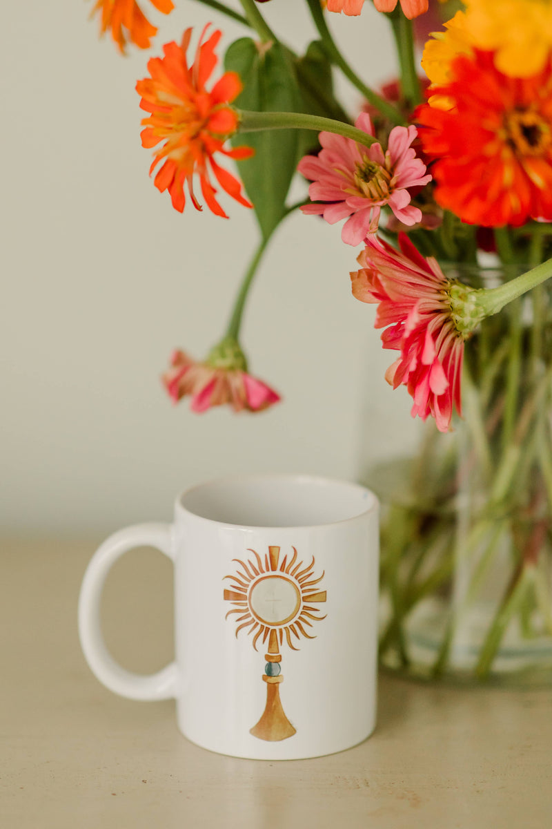 Emily S Pitre Art - Monstrance Mug