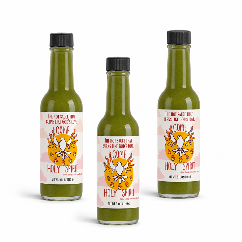 "Come Holy Spirit" Hot Sauce