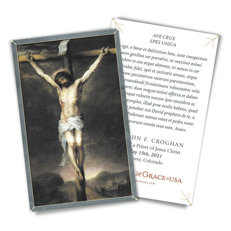 Custom Designed Holy Cards