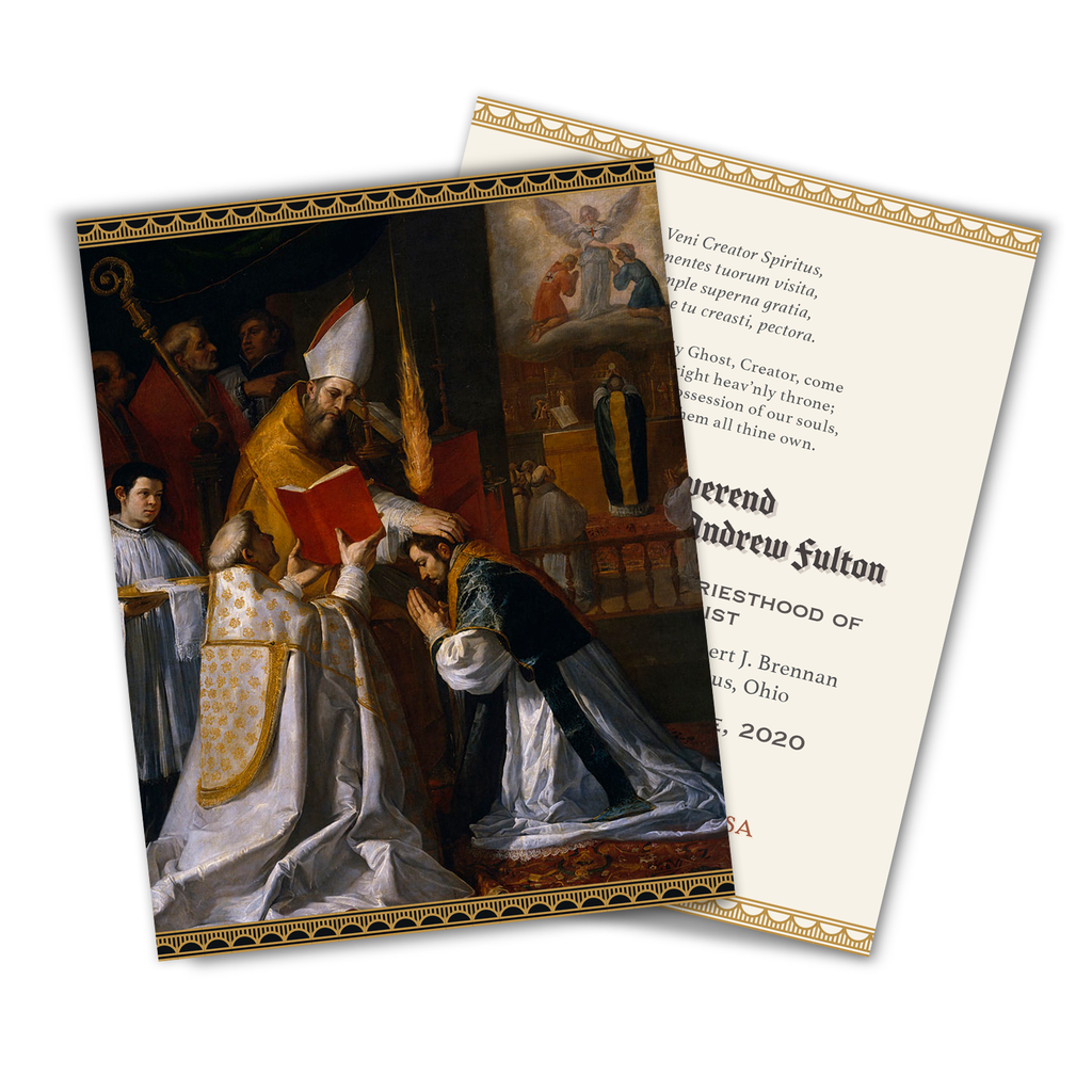 Custom Holy Cards — Full of Grace USA