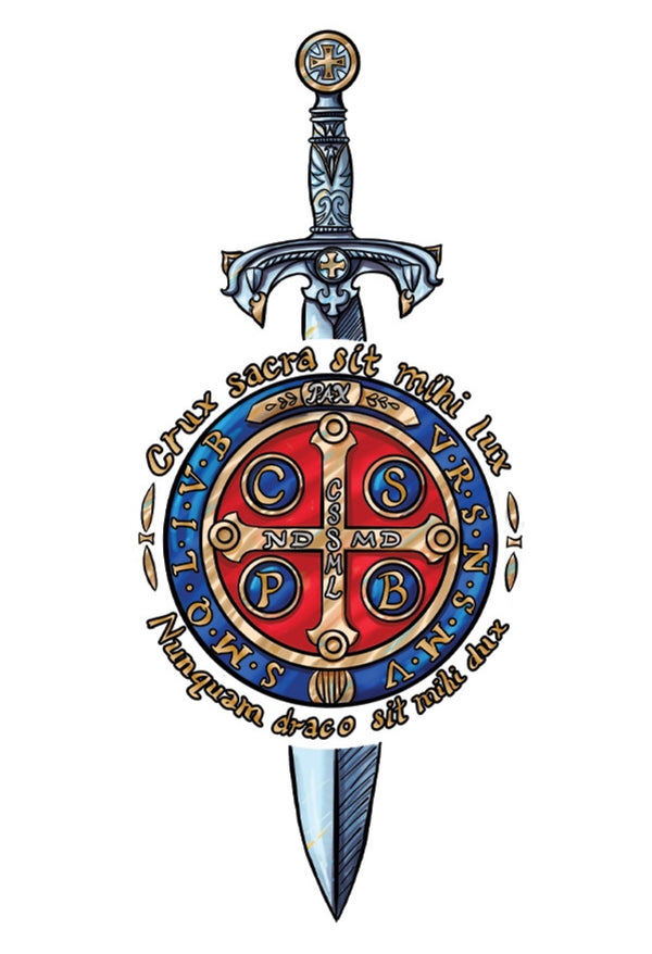 Laus Deo Temporary Tattoos, Made in the USA - Main Image