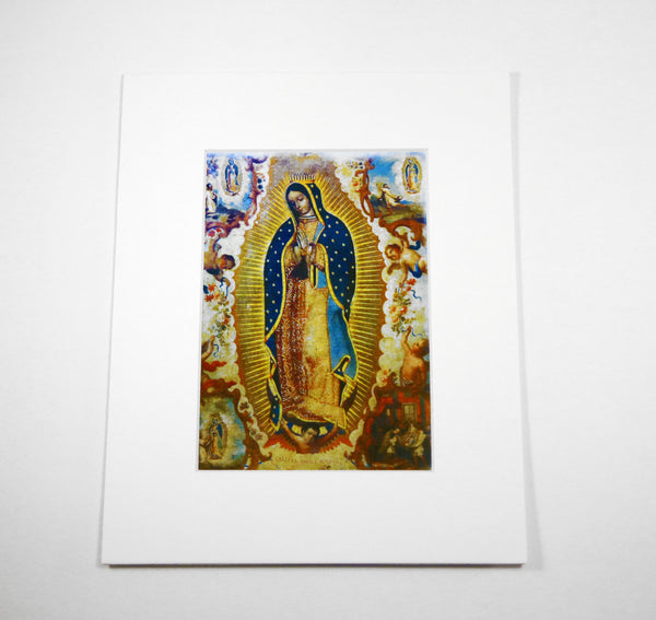 Our Lady of Guadalupe - Blue Print 5X7