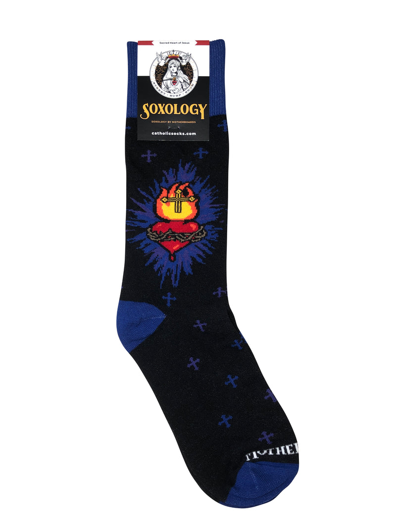Sacred Heart of Jesus Socks