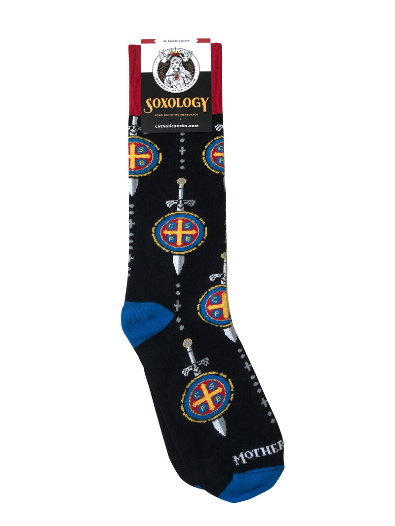 St. Benedict Sword Socks