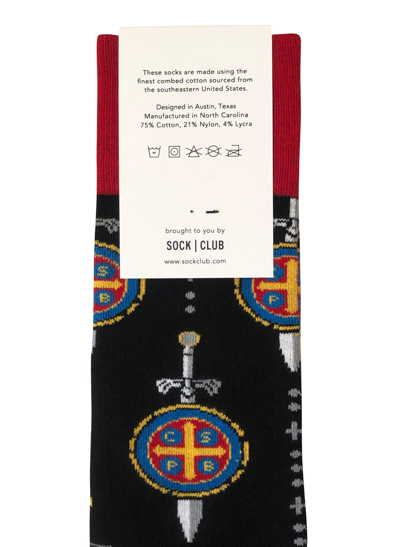 St. Benedict Sword Socks