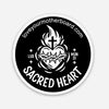Sacred Heart by Lux Mundi Sticker Decal