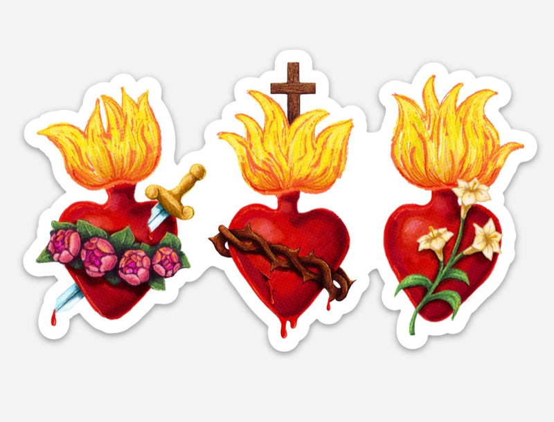 Unifying Hearts Large Sticker Decal