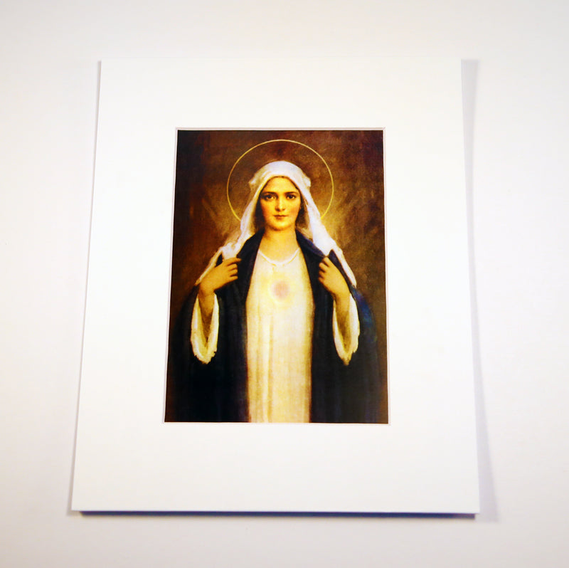 Immaculate Heart of Mary - Chambers Print 5X7