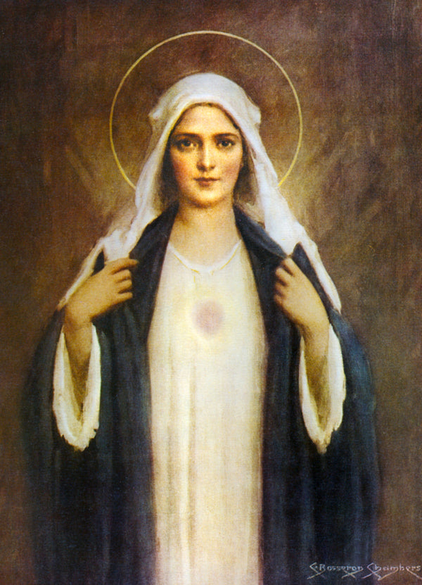 Immaculate Heart of Mary - Chambers Print 5X7