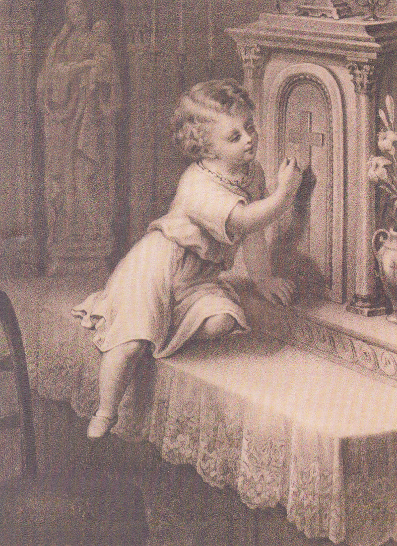 Jesus at the Tabernacle Print 5X7