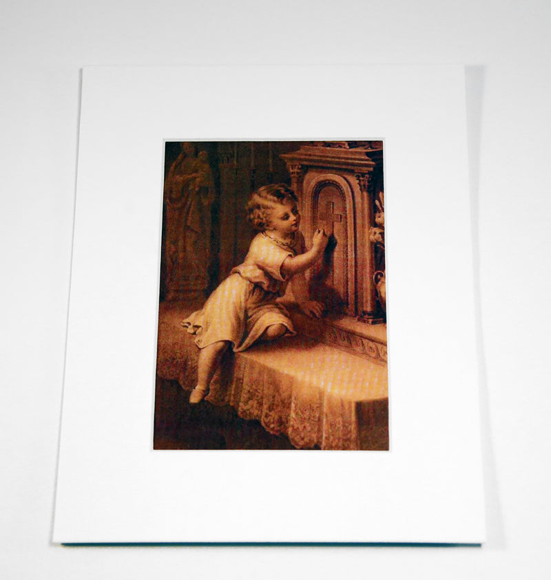 Jesus at the Tabernacle Print 5X7