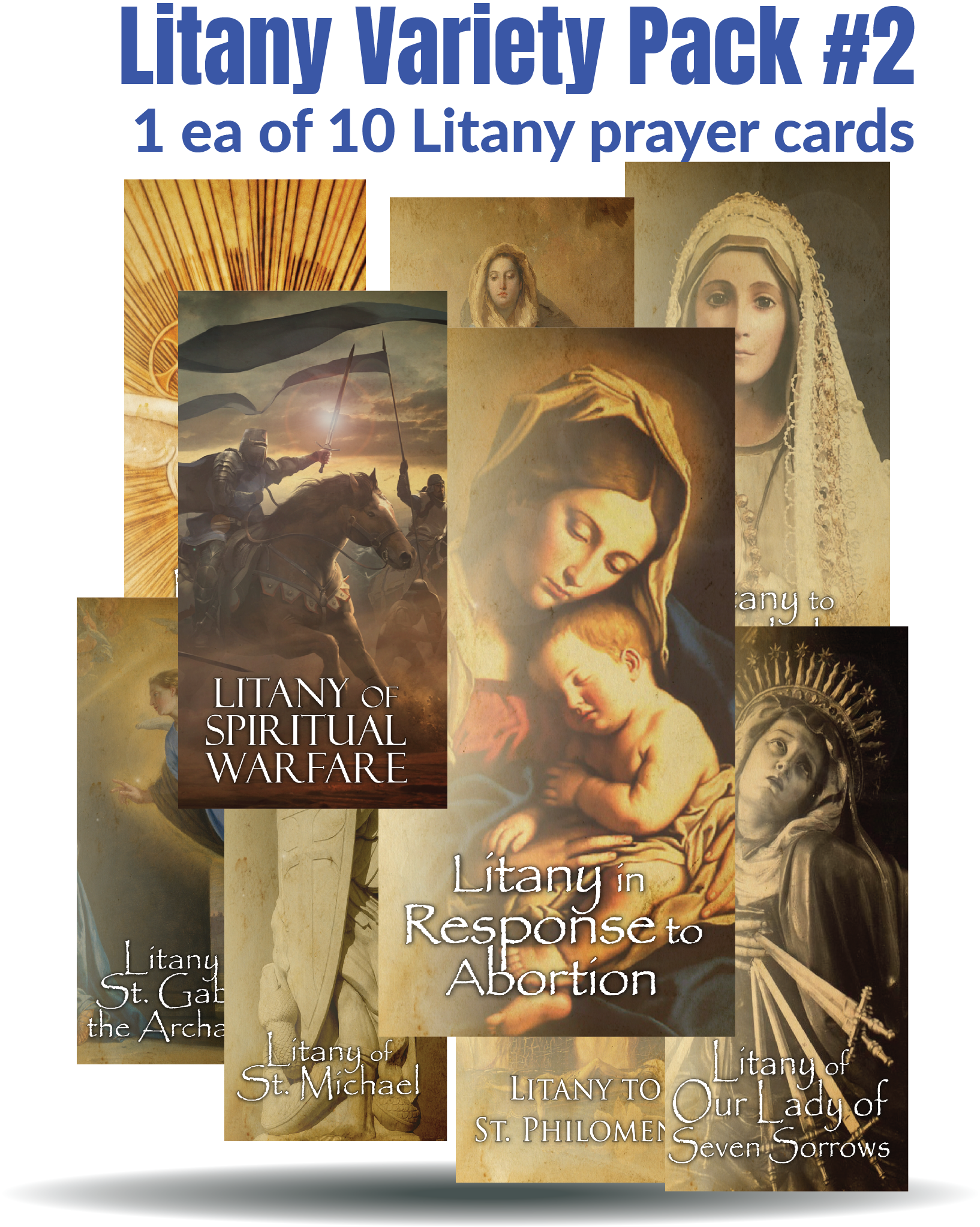 Litany Card Variety Pack #2