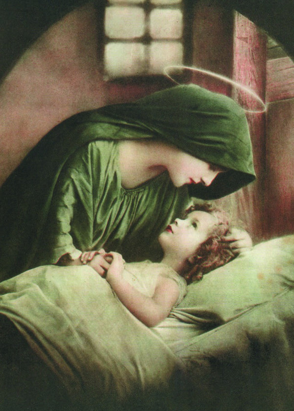 Blessed Mother in Green