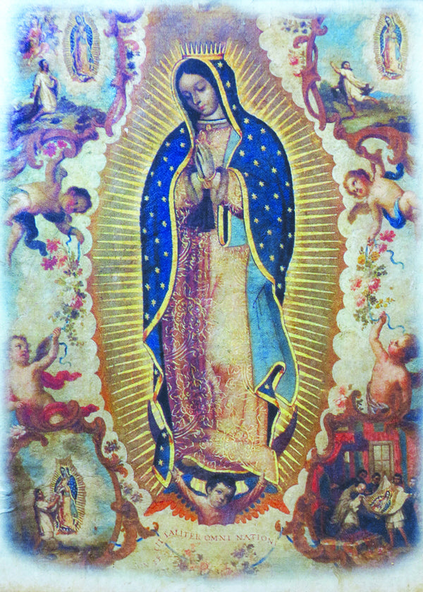 Our Lady of Guadalupe - Blue Print 5X7