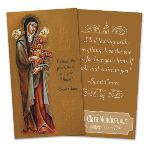 Custom Designed Holy Cards
