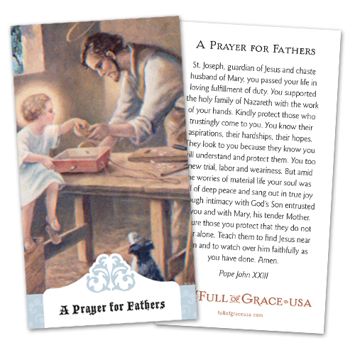 A Prayer for Fathers