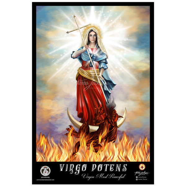 Virgo Potens/Virgin Most Powerful Poster