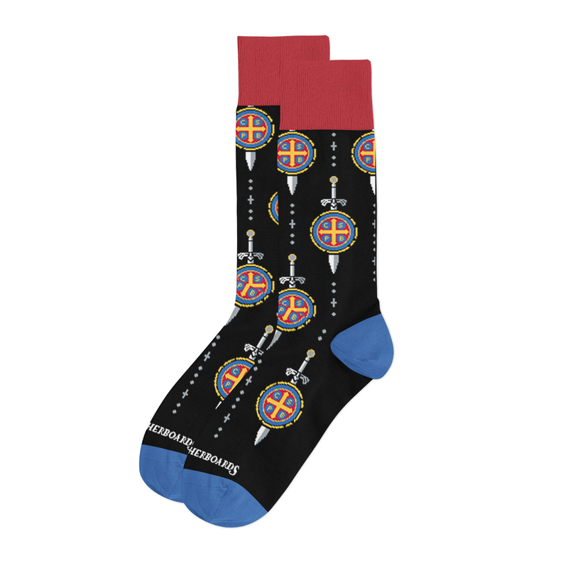 St. Benedict Sword Socks