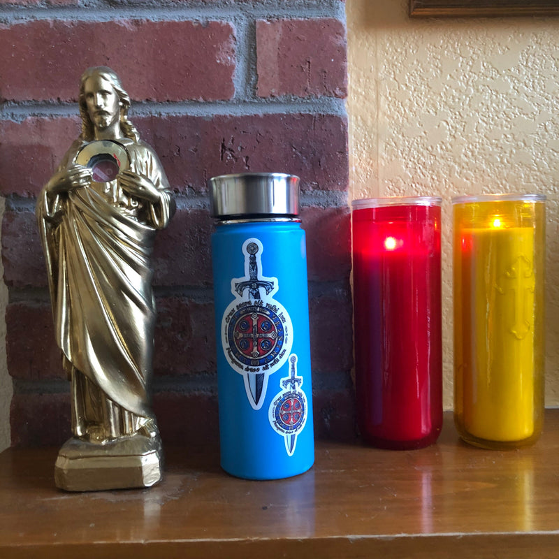 Large St. Benedict Sword Sticker Decal