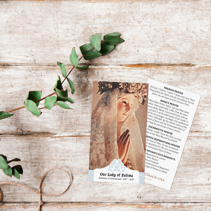 Our Lady of Fatima - Fatima Centennial (1917-2017) Holy Cards