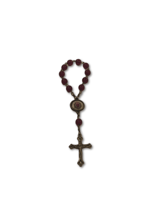 Surrender Novena Bronze Chaplet & Surrender Novena Holy Card