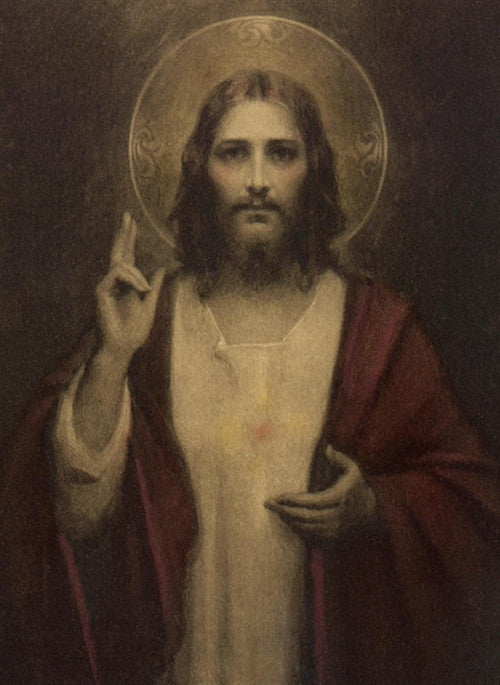 Sacred Heart of Jesus - Chambers Print 5X7